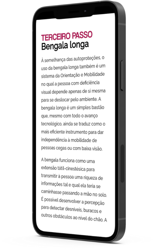 Captura de tela de celular com livro Caminhando Juntos em destaque
